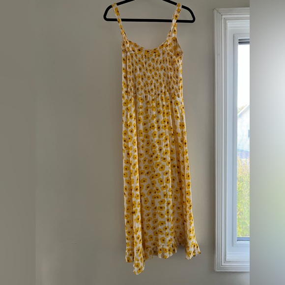 Faithfull the brand dress with yellow flowers size 10 - Picture 2 of 2